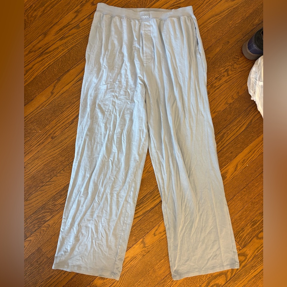 SKIMS Boyfriend Loose Wide-Leg Pants *Marina